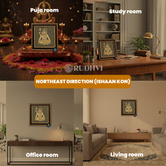 Mahadev Pyrite frame placement for vastu direction-Rudhvi