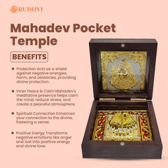 Mahadev Pocket Temple | Portable Shiva Mandir for Protection & Inner Peace