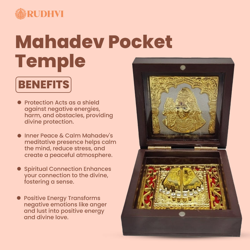 Mahadev Pocket Temple | Portable Shiva Mandir for Protection & Inner Peace