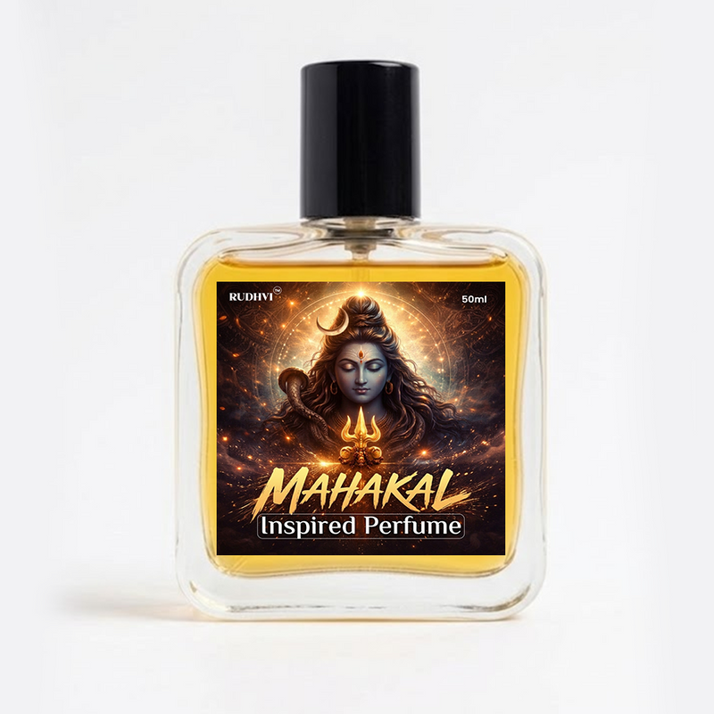 Mahakal Inspired Perfume – Divine Aura Fragrance(50ml) | Rudhvi