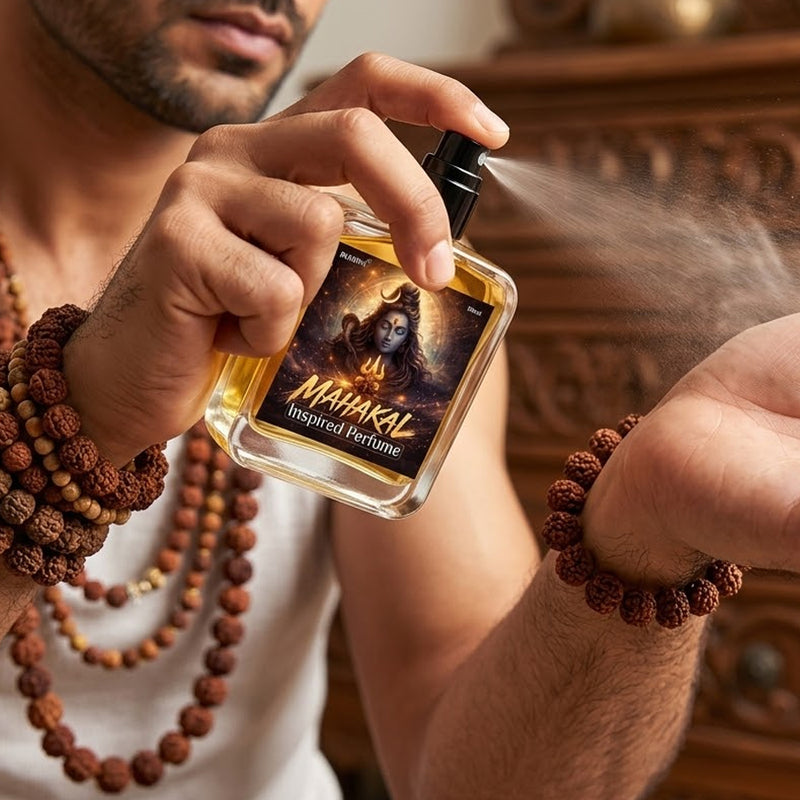 Mahakal Inspired Perfume – Divine Aura Fragrance(50ml) | Rudhvi