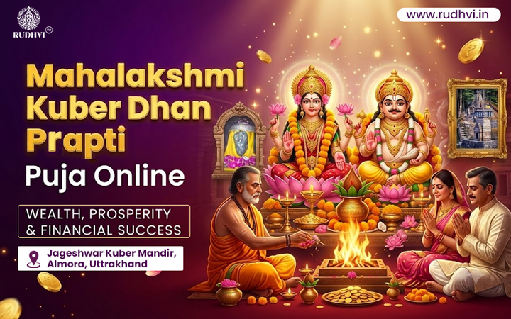 Mahalakshmi Kuber Dhan Prapti Puja Online | Wealth & Prosperity Puja