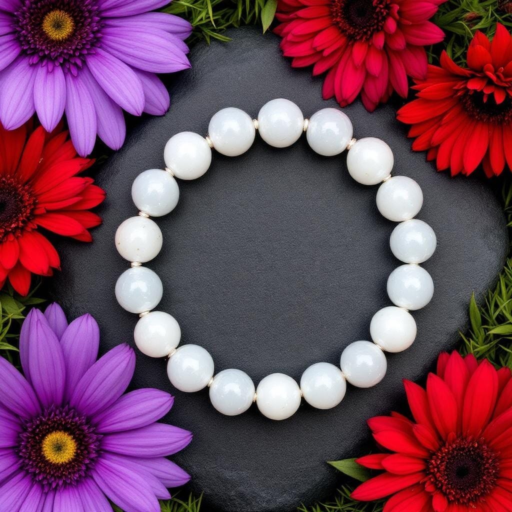 Natural Moonstone Bracelet for Love, Intuition & Calm – Rudhvi