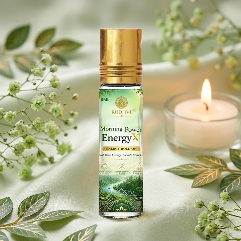 Morning Energy Roll On for Instant Freshness |  Rudhvi EnergyX