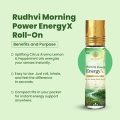 Morning Energy Roll On for Instant Freshness |  Rudhvi EnergyX