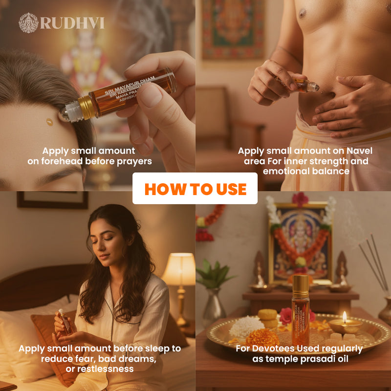 Narasimha Prasadi Oil – Divine Protection & Blessings Oil