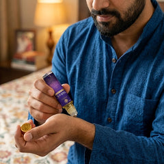 Rudhvi NidraX Deep Sleep Roll-On (8ml) | Instant Relax Sleep Oil
