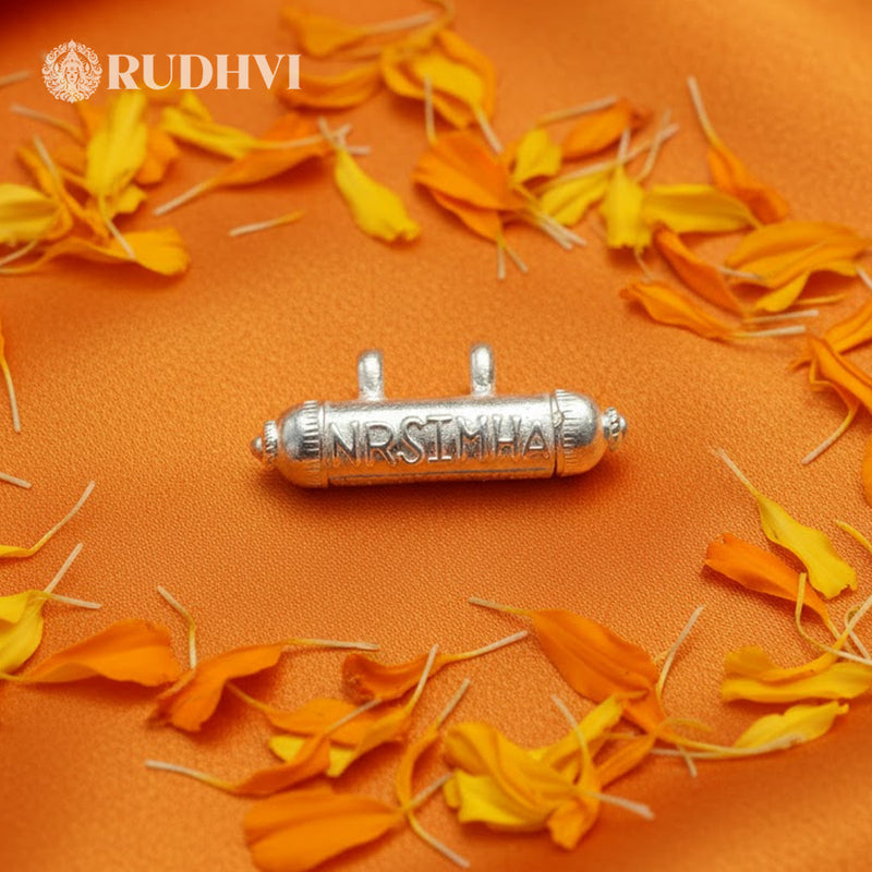 Nrsimha Kavach Mayapur Siddh spiritual protection pendant by Rudhvi