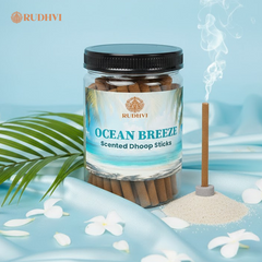 Ocean Breeze Scented Dhoop Sticks – Refreshing Aroma for Home, Puja & Meditation