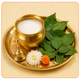 Doodh and Bilv patra arpan
