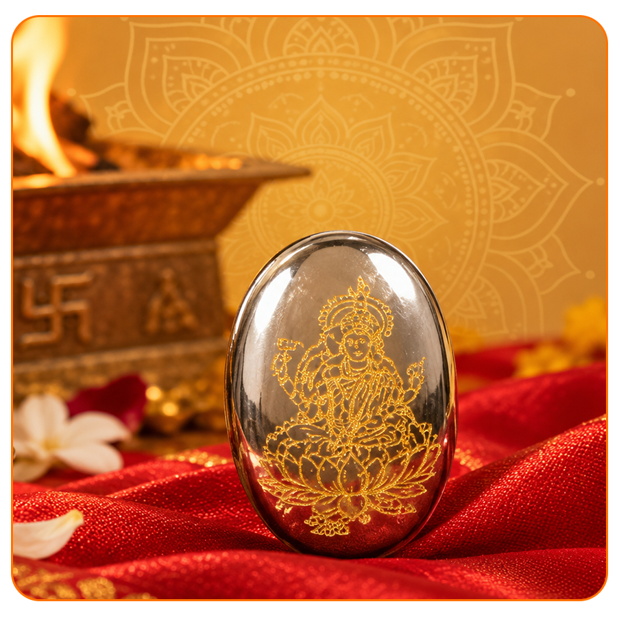 Abhimantrit Pyrite Lakhsmi Coin