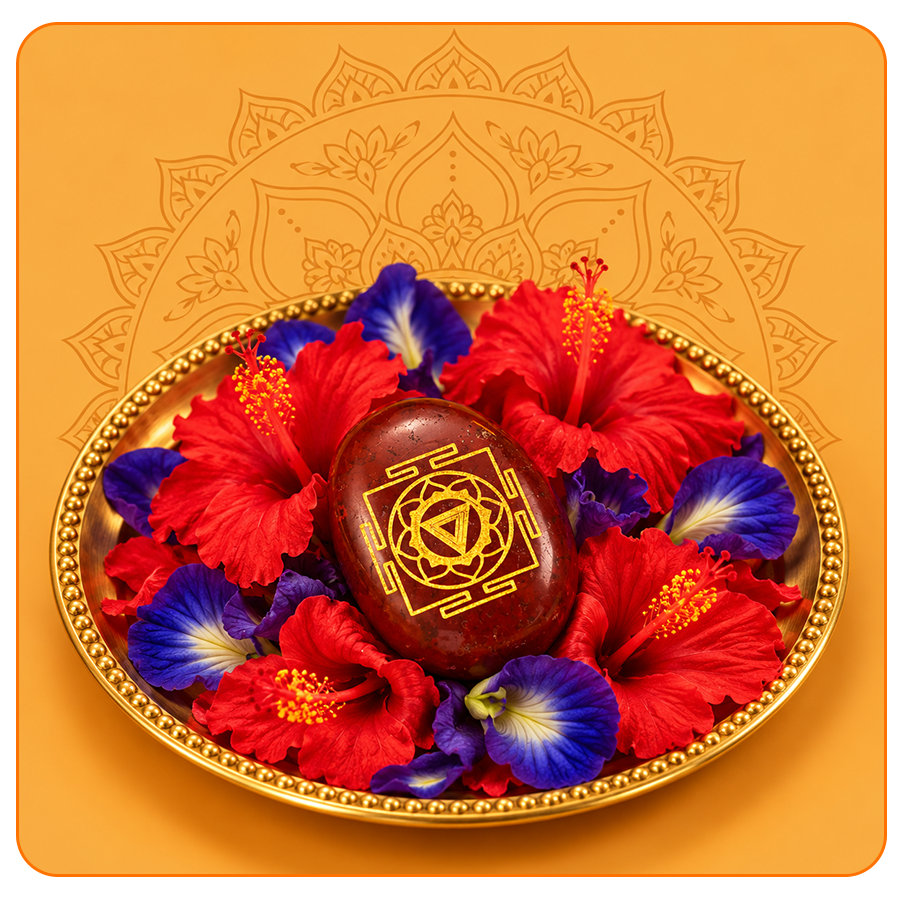 Energized Ma Kali Yantra Stone