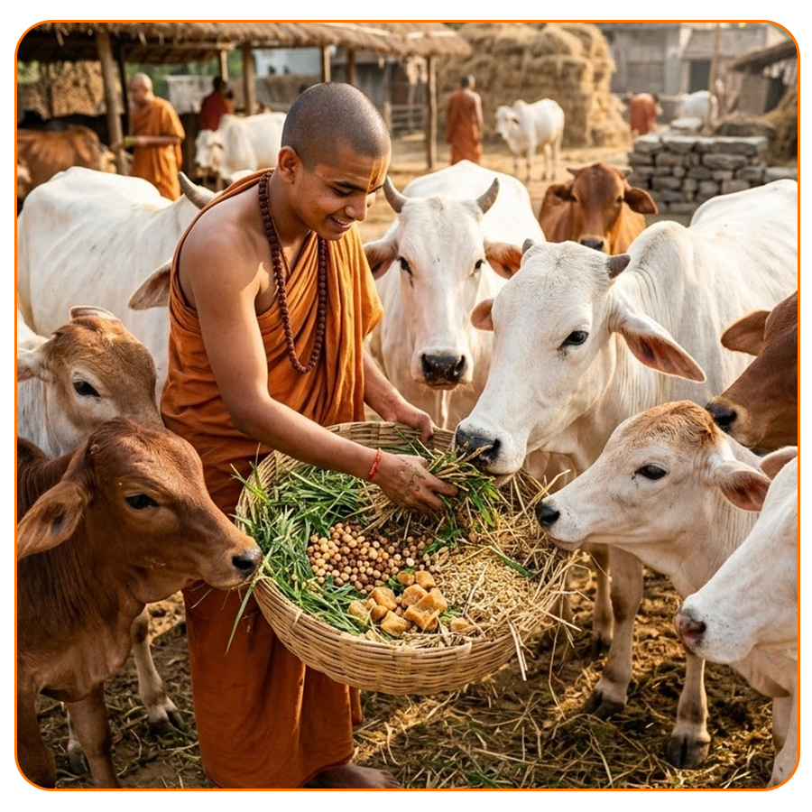 Gau Seva – 21 Cows