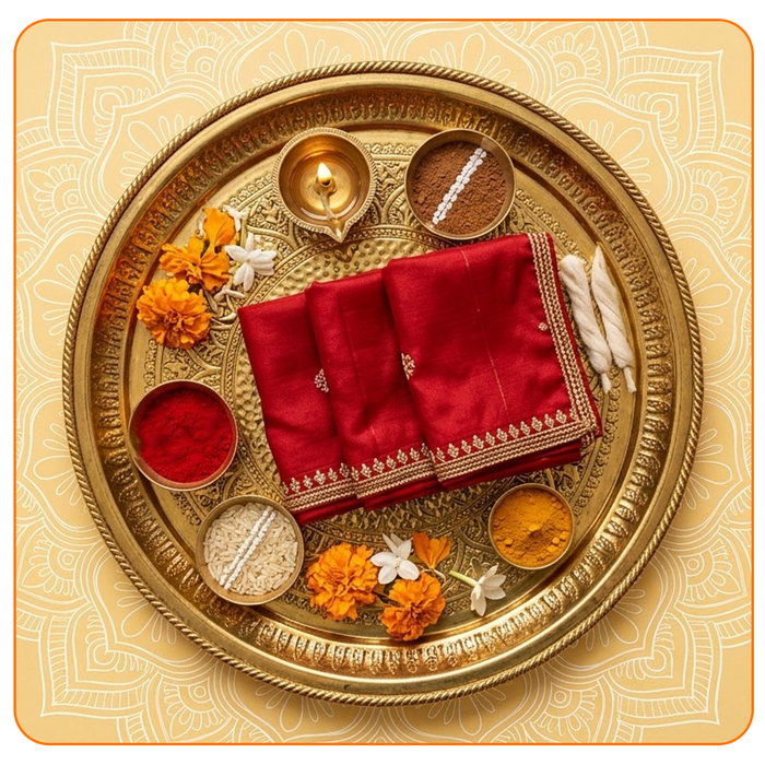 लाल चुनरी अर्पण
