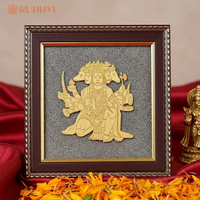 Panchamukhi Hanuman Pyrite Frame  l Rudhvi