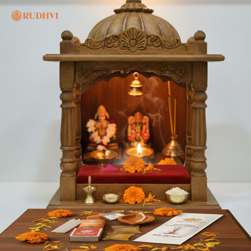 Puja Essentials Kit for Easy with Ganga Jal