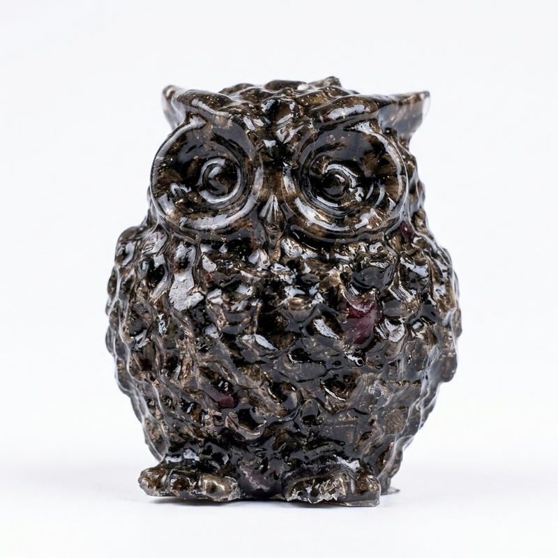 Vastu Pyrite Owl (ullu) for Wealth, Focus & Positive Energy