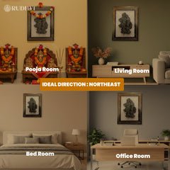 Pyrite Radha Krishna on Selenite Frame | Rudhvi