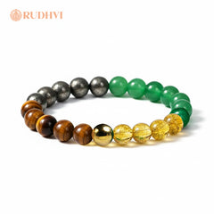  Money Magnet Hematite Bracelet beads-Rudhvi