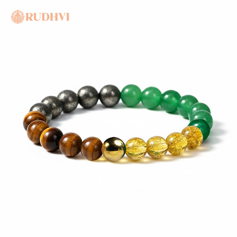  Money Magnet Hematite Bracelet beads-Rudhvi