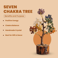 Seven Chakra Crystal Tree – Positive Energy & Vastu Decor | Rudhvi