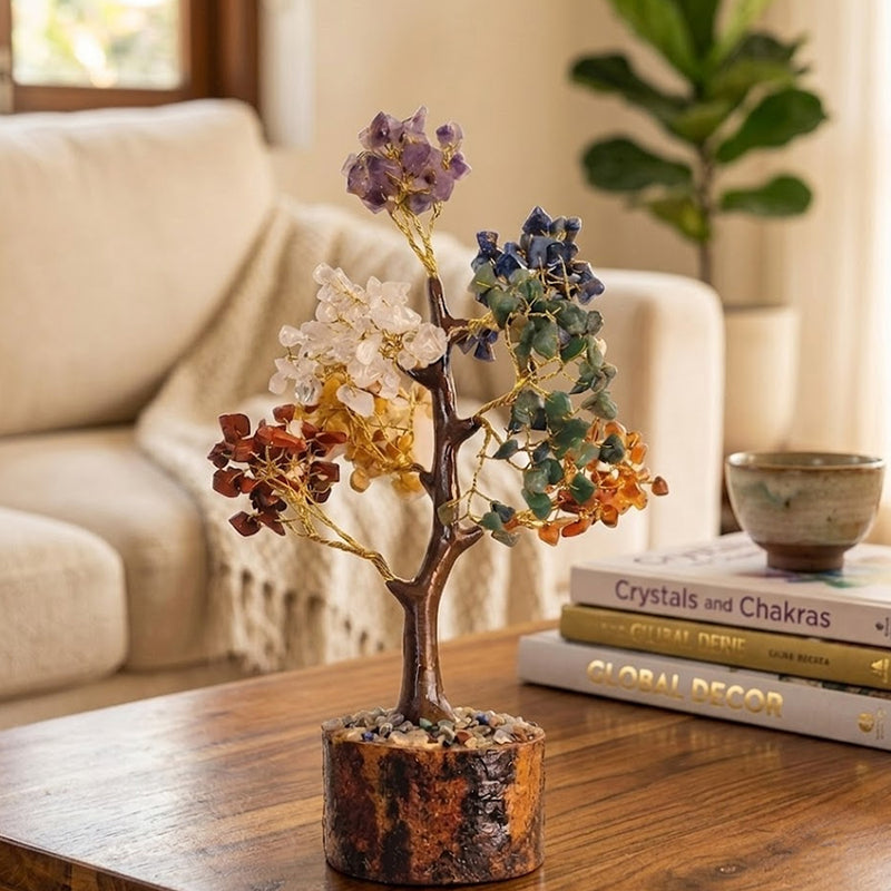 Seven Chakra Crystal Tree – Positive Energy & Vastu Decor | Rudhvi