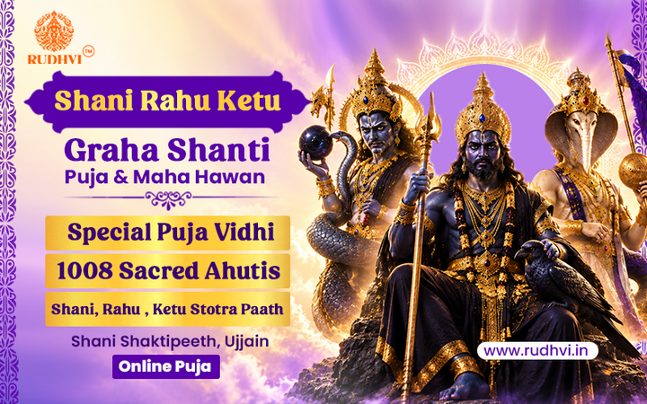 Shani Rahu Ketu Graha Shanti Puja Online | Maha Havan