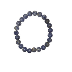 Rudhvi Sodalite Bracelet on white background.