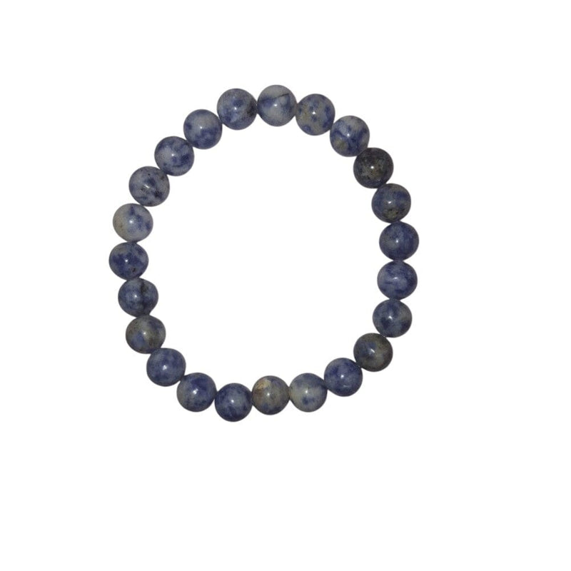 Rudhvi Sodalite Bracelet on white background.
