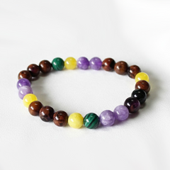 Rudhvi Stress Relief Crystal Bracelet – Emotional Balance & Chakra Harmony