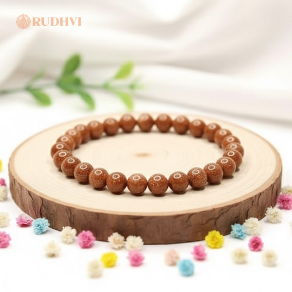 Golden Sunstone Bracelet – Confidence, Success & Positive Energy | Rudhvi