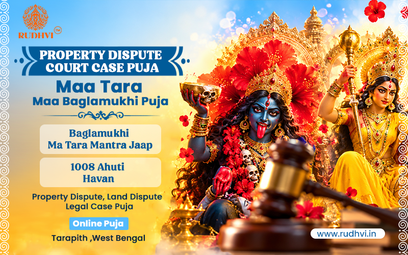 Property Dispute Puja Online | Maa Baglamukhi & Maa Tara Puja