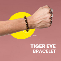 Tiger Eye Bracelet – Confidence, Courage & Protection | Rudhvi