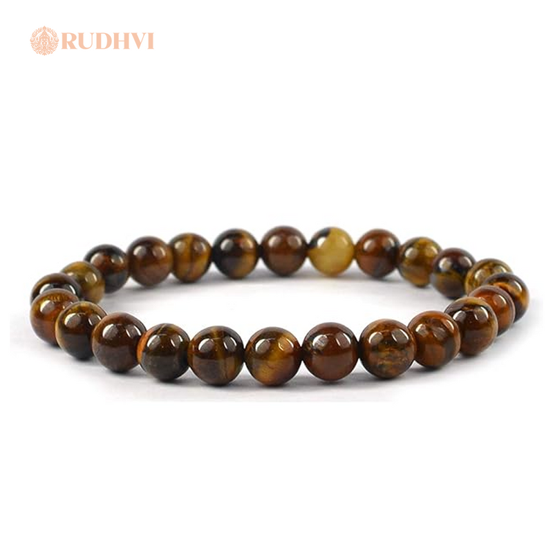 Tiger Eye Bracelet – Confidence, Courage & Protection | Rudhvi