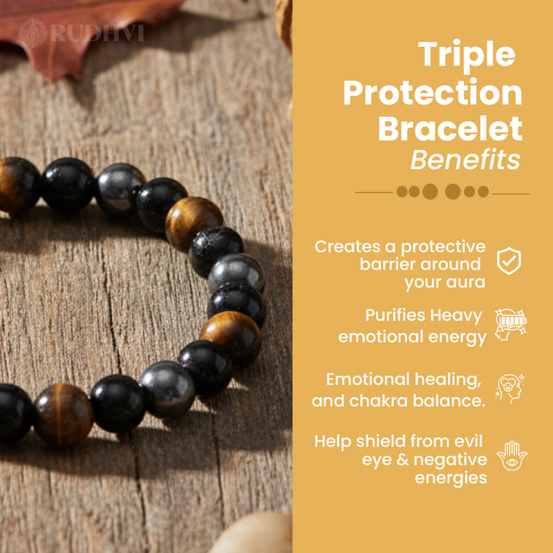 Triple Protection bracelet benefits image