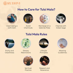 Tulsi Jaap Mala (108 +1 Beads) | Rudhvi