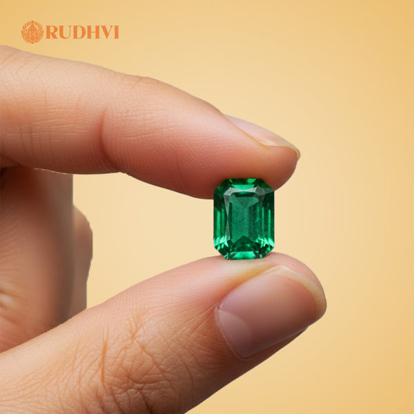 Natural Emerald (Panna) Gemstone – Certified & Original