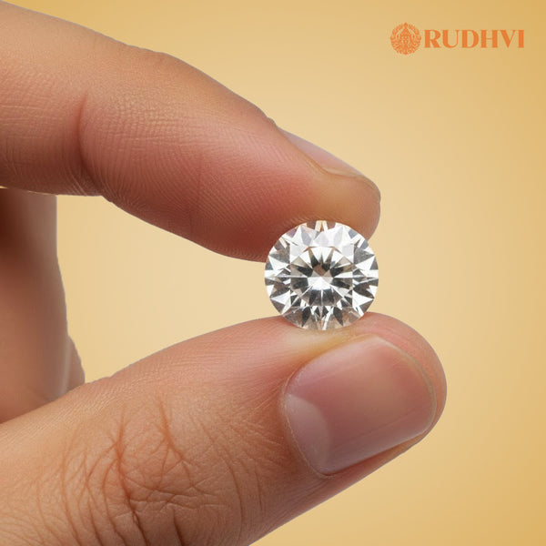 Natural Diamond (Heera) Gemstone – Certified & Original